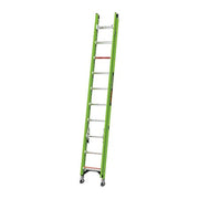 20 ft Fiberglass Extension Ladder, 375 lb Load Capacity