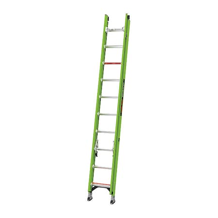 20 ft Fiberglass Extension Ladder, 375 lb Load Capacity