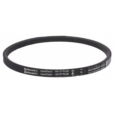 A101 Classical V-Belt, 103 in Outside Length, 1/2 in Top Width, 5/16" Thickness, 1 Ribs