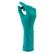 Sterile Cleanroom Gloves, 5 ISO Class, Nitrile, 12 in L, 5 mil, Green, S, 200 PK