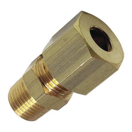 4mm Compression x 1/8" Male BSPT Straight Adapter 10PK