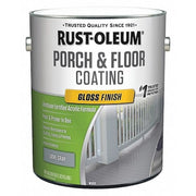 1 gal Floor Coating, Gloss Finish, Dove Gray, Water Base