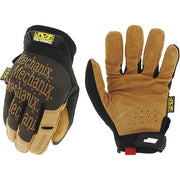 LMG-75 Mechanics Gloves, Leather Palm, TrekDry Back, 10, Brown