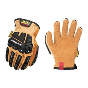 LDMP-C75 Mechanics Gloves, Leather Palm, Tan Pigskin Back, 12, Tan