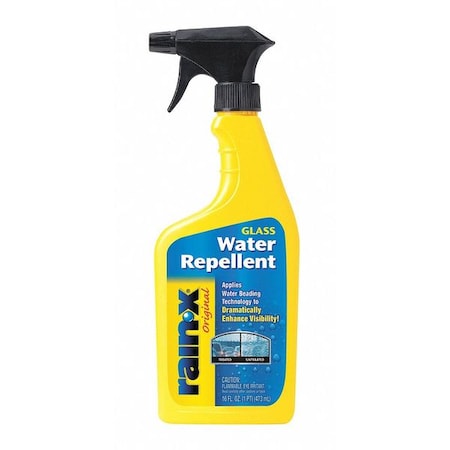 Glass Cleaner, Windshield Treatment, Water Repellent, Spray Bottle, 16 oz, Ready to Use, Premixed