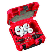 9 PC HOLE DOZER(tm) w/Carbide Teeth Hole Saw Kit