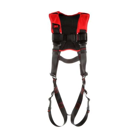 Protecta(R) Full Body Harness, XL, 420 lb., Mating Chest/ Mating Leg Straps, Back D-Ring