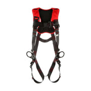 Protecta(R) Vest-Style Positioning/Climbing Harness, S, 420 lb., Friction / Pass-Through Chest/