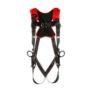 Protecta(R) Full Body Harness, XL, 420 lb., Quick-Connect Chest/ Tongue Leg Straps, Back D-Ring