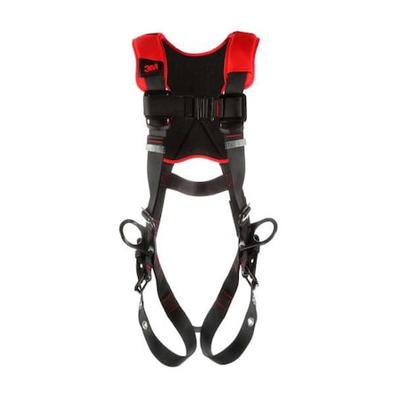 Protecta(R) Vest-Positioning Harness, M/L, 420 lb., Friction / Pass-Through Chest/