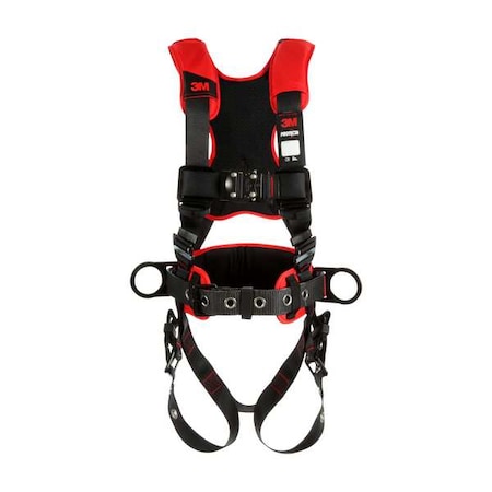 Protecta(R) Positioning Harness, 2XL, 420 lb., Quick-Connect Chest/ Tongue Leg Straps
