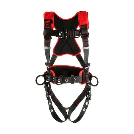 Protecta(R) Full Body Harness, XL, 420 lb., Quick-Connect Chest/ Tongue Leg Straps