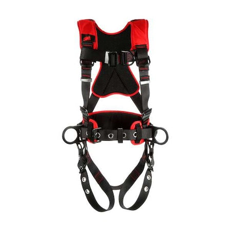 Protecta(R) Full Body Harness, M/L, 420 lb., Mating Chest/ Tongue Leg Straps