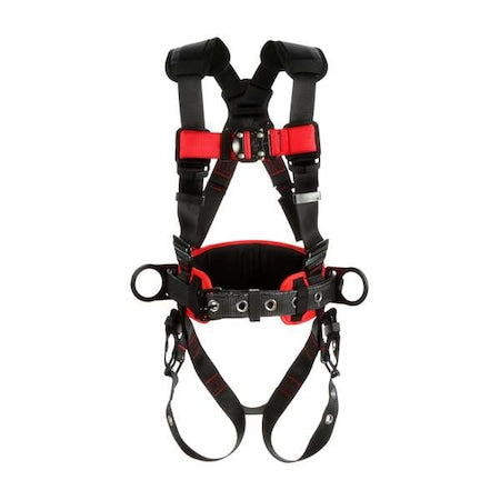 Protecta(R) Full Body Harness, S, 420 lb., Quick-Connect Chest/ Tongue Leg Straps