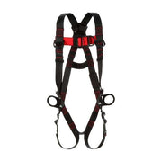 Protecta(R) Vest-Style Positioning/Climbing Harness, S, 420 lb., Friction / Pass-Through Chest/