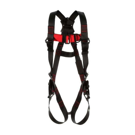 Protecta(R) Full Body Harness, 2XL, 420 lb., Friction / Pass-Through Chest/ Tongue Leg Straps