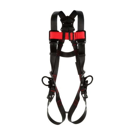 Protecta(R) Full Body Harness, 2XL, 420 lb., Mating Chest/ Tongue Leg Straps, Back, Hips D-Ring