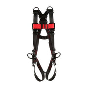 Protecta(R) Full Body Harness, M/L, 420 lb., Friction / Pass-Through Chest/ Tongue Leg Straps