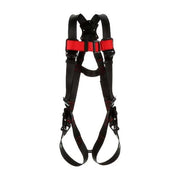 Protecta(R) Vest-Style Harness, 3XL, 420 lb., Friction / Pass-Through Chest/ Tongue Leg Straps