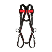 Protecta(R) Vest-Positioning Harness, M/L, 420 lb., Friction / Pass-Through Chest/