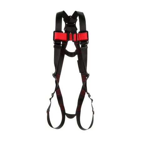Protecta(R) Welders Full Body Harness, XL, 420 lb., Friction / Pass-Through Chest/ Back D-Ring