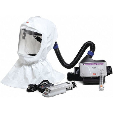 PAPR System Kit, Versaflo, Hood, Belt-Mount, Reusable Hood, Universal