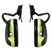 Peltor X4 Hard Hat Mounted Ear Muffs, 26 dB NRR, Passive, Foldable, Black