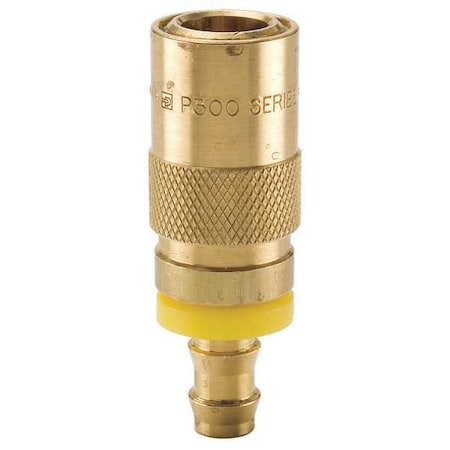 Hydraulic Quick Connect Hose Coupling, Brass Body, Sleeve Lock, Moldmate Series
