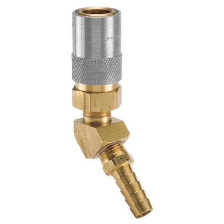 Hydraulic Quick Connect Hose Coupling, Brass Body, Sleeve Lock, Moldmate Series