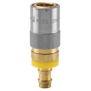 Hydraulic Quick Connect Hose Coupling, Brass Body, Sleeve Lock, MoldMate Series
