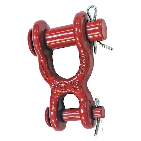 Double Clevis Link,Gr 70,1/4 in,2600 lb.