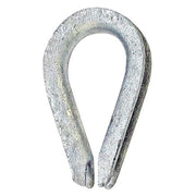 Wire Rope Thimble,3/16 in.,Steel