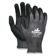 Cut Resistant Coated Gloves, Cut Level A2 ,Dipped ,Foam Nitrile ,Smooth ,M 1 PR