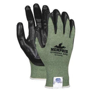 Coated Gloves, Cut Level A2 ,APG ,Flat ,M 1 PR