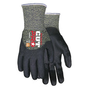 Cut Resistant Coated Gloves, Cut Level A4 ,Dipped ,PVC ,Smooth ,XL 1 PR