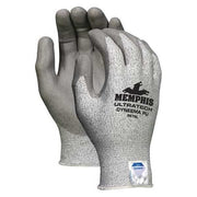 Cut-Resistant Coated Gloves, Cut Level A3 ,Dipped ,Polyurethane ,Smooth ,S 1 PR