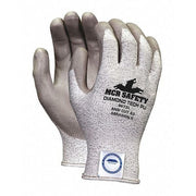 Cut-Resistant Coated Gloves, Cut Level A3 ,Dipped ,Polyurethane ,Smooth ,XS 1 PR