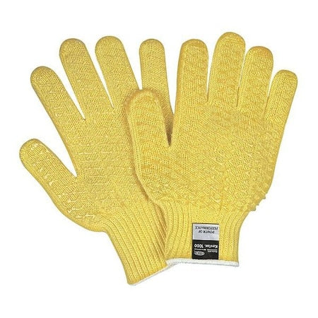Cut Resistant Coated Gloves, Cut Level A3 ,PVC ,Fish Net ,M 12 PK