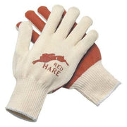 Coated Gloves, Nitrile, Flat, 4-Mar, 0 Abrasion Level, Natural, L 12 PK