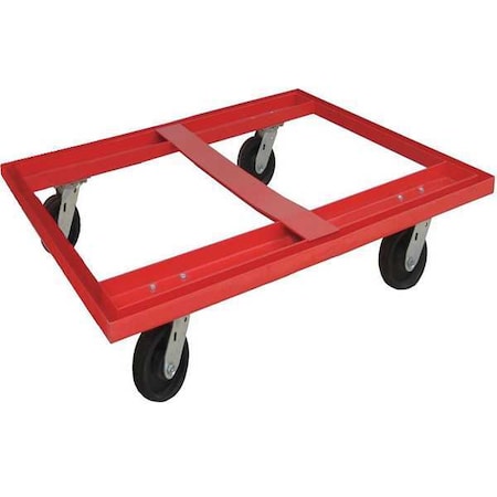 Pallet Dolly,48x48,Cap 3600 lb,Steel
