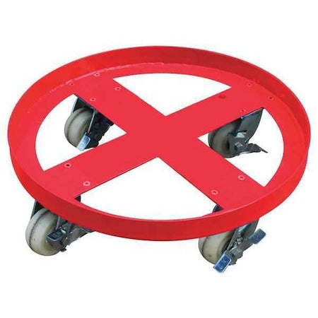 Drum Dolly,Cap 2000 lb,55 gal Drum
