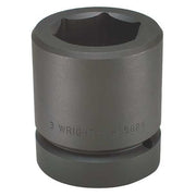 2 1/2 in Drive Impact Socket 85 mm Size 6 pt Standard Depth, Black Oxide