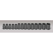 3/4" Drive Impact Socket Set, Metric, 14pcs