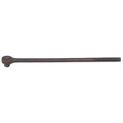 1" Drive 45 Geared Teeth Round Head Style Hand Ratchet, 30" L, Black oxide Finish