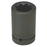 Impact Socket,1 In Drive,1-5/8 In,8 pt