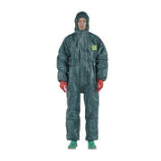 Chem Res Hooded Coverall, Sock, Tpd, XL, PK6