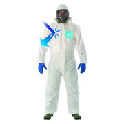 Hooded Coverall,Bound,Whites,4XL,PK25