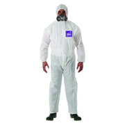 Hooded Coverall,Serged,2XL,PK25