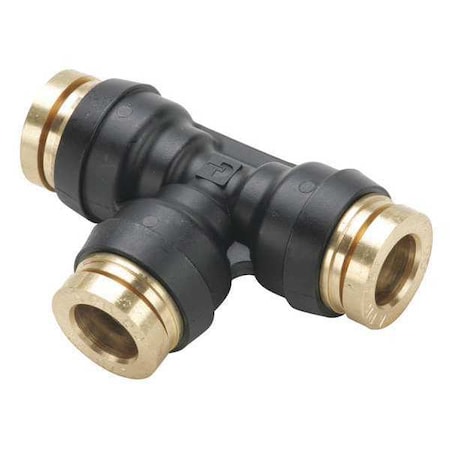 Tee,Nylon,Tube5/8",5/8",Push-Fit5/8"