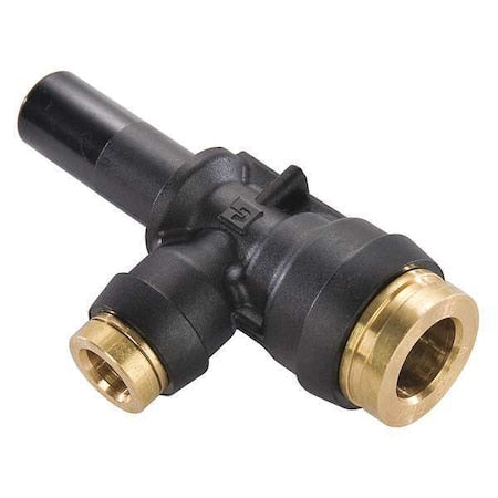Tee, Tube 1/4", 1/4", Tube Stem 1/4"